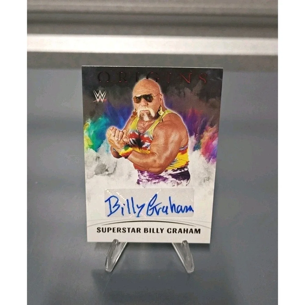 2022 Panini Chronicles WWE - Origins Autographs Billy Graham #OA-SBG Red (AU)